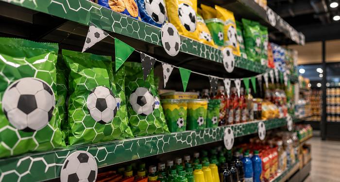 El fútbol mueve las góndolas